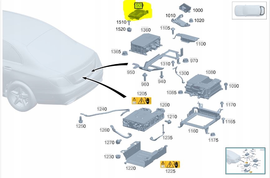 RAMSES High Mercedes W206 W223 Controller-Modul - galeria
