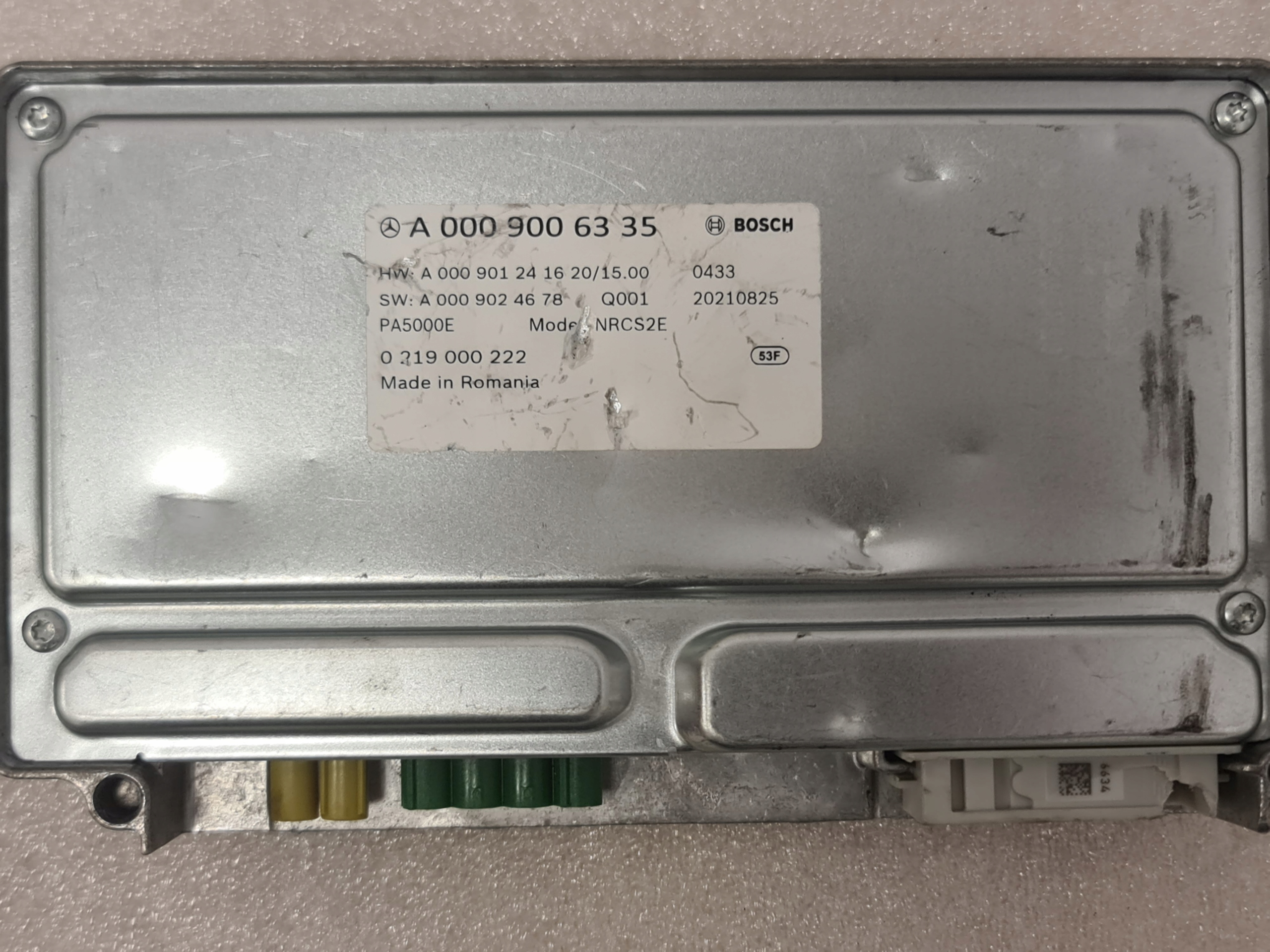 Mercedes W206 PDC PTS Controller Modul A0009006335 - galeria