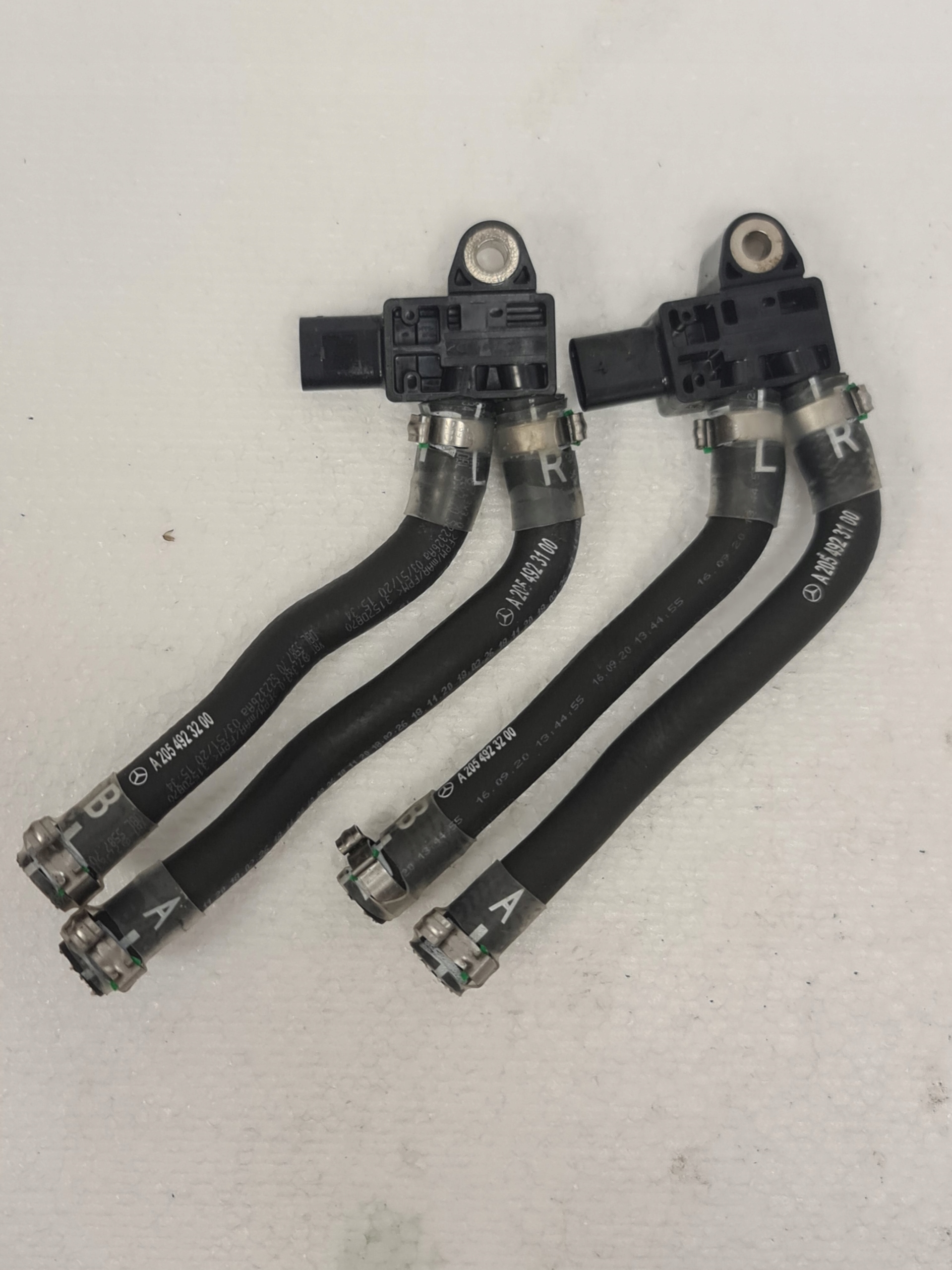Exhaust gas pressure sensor Mercedes OM276 276 NEW - galeria