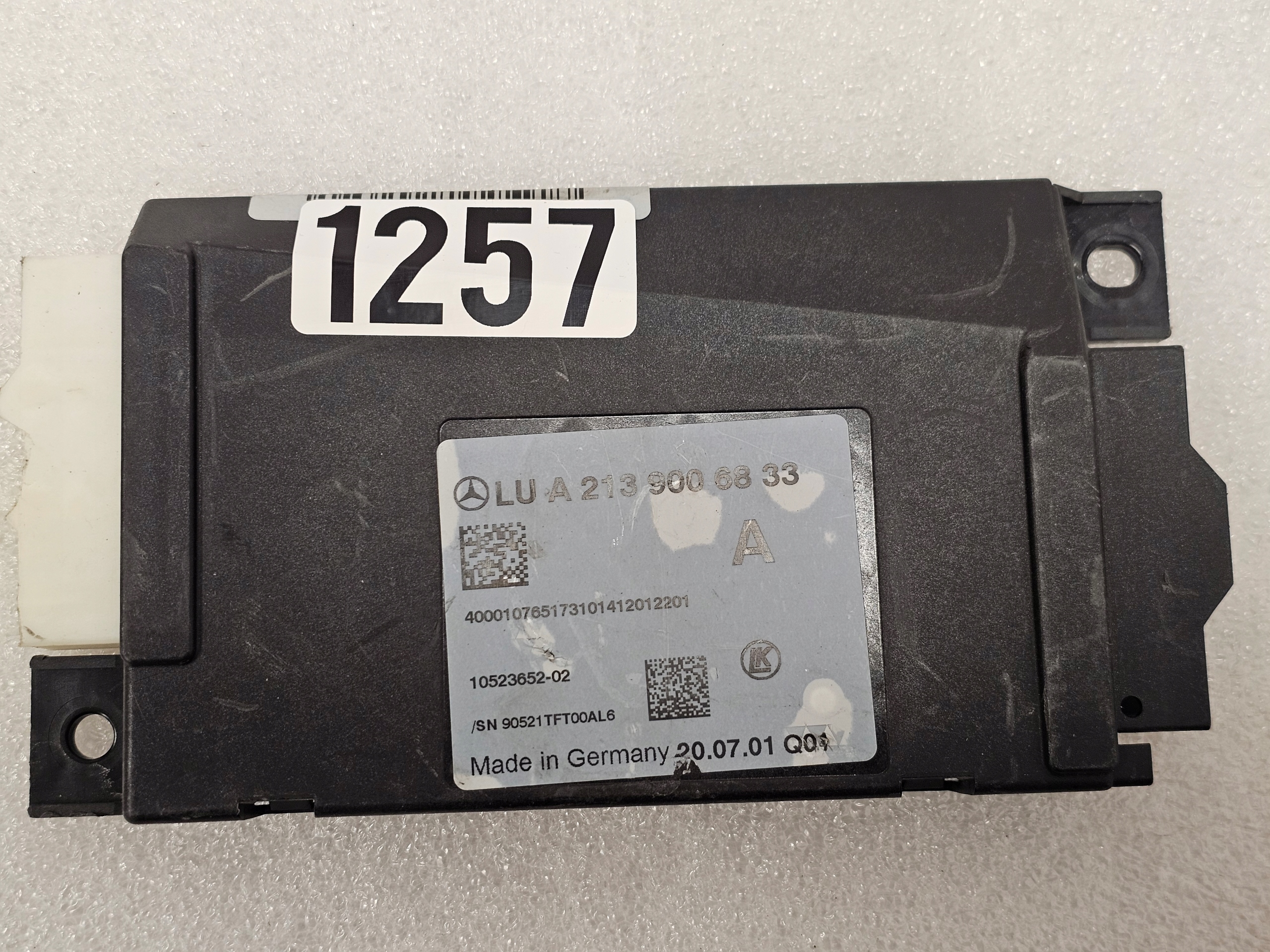 Zdjęcie produktu Moduł Stacyjki Mercedes A2139006833 W213 W257 W238