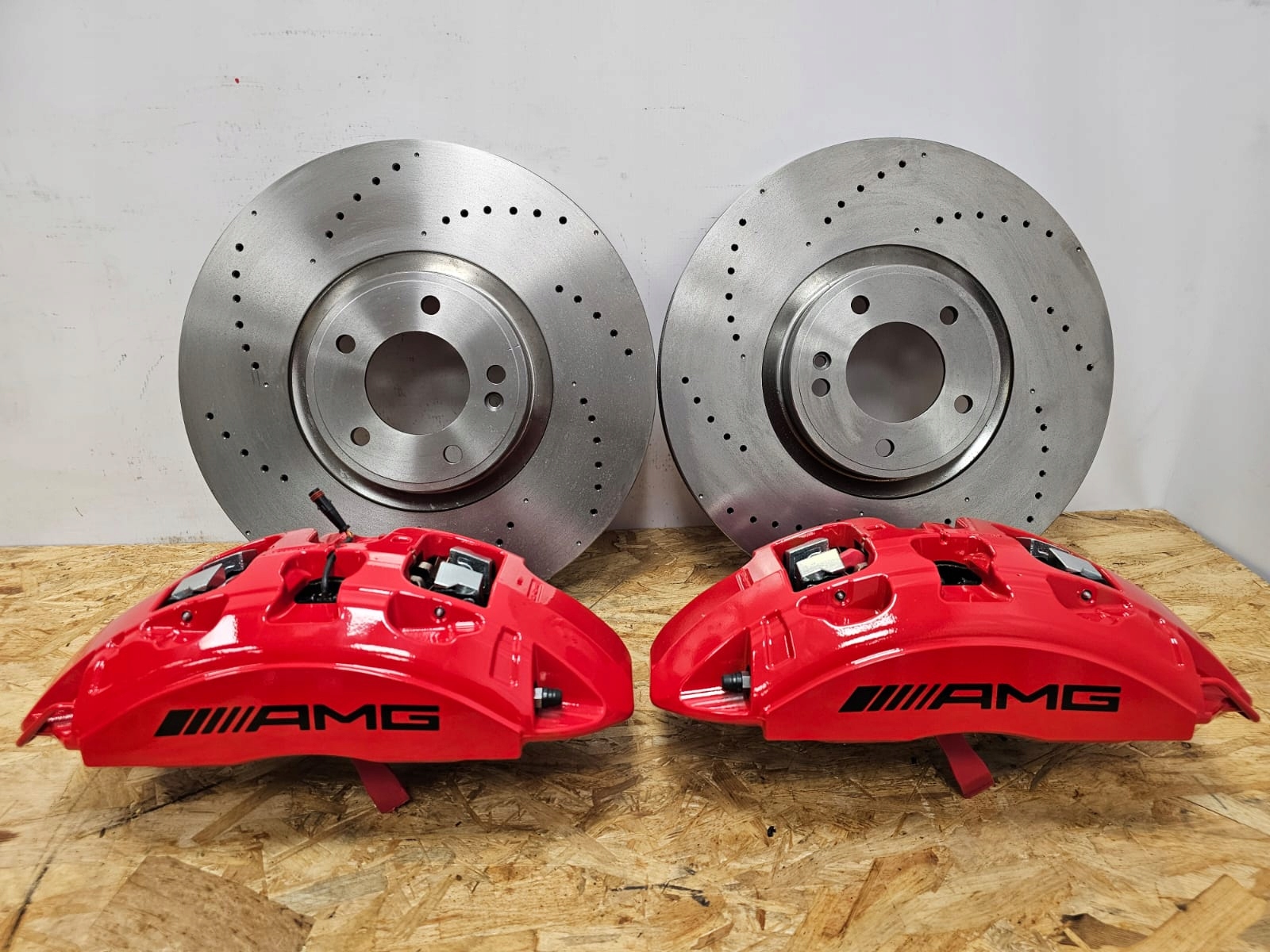 Zdjęcie produktu Calipers Discs Brakes Mercedes G W463 W464 W465 AMG 400mm Set Set