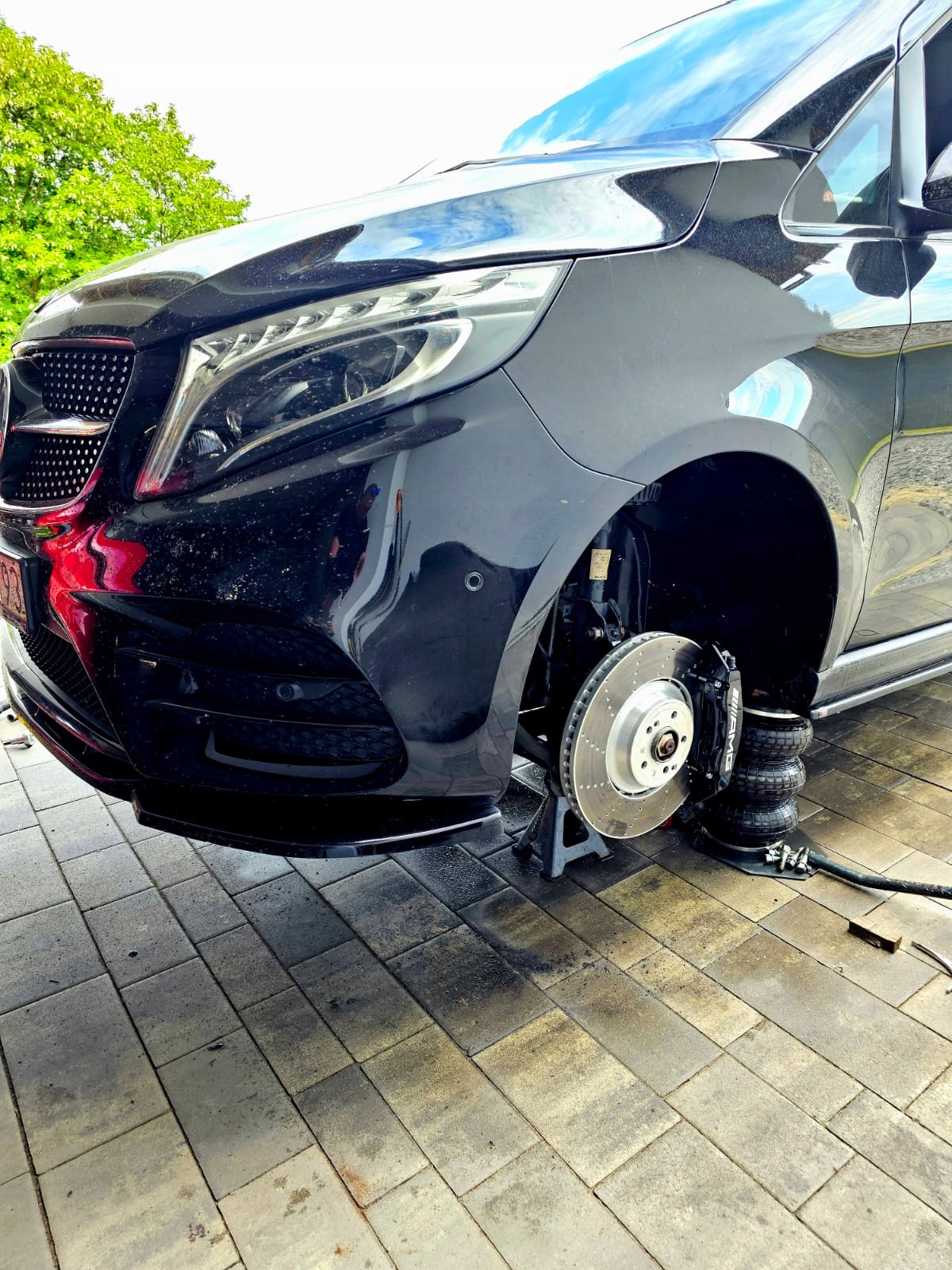 Zdjęcie produktu Brakes Mercedes W447 V Discs BigBrake 390 Set