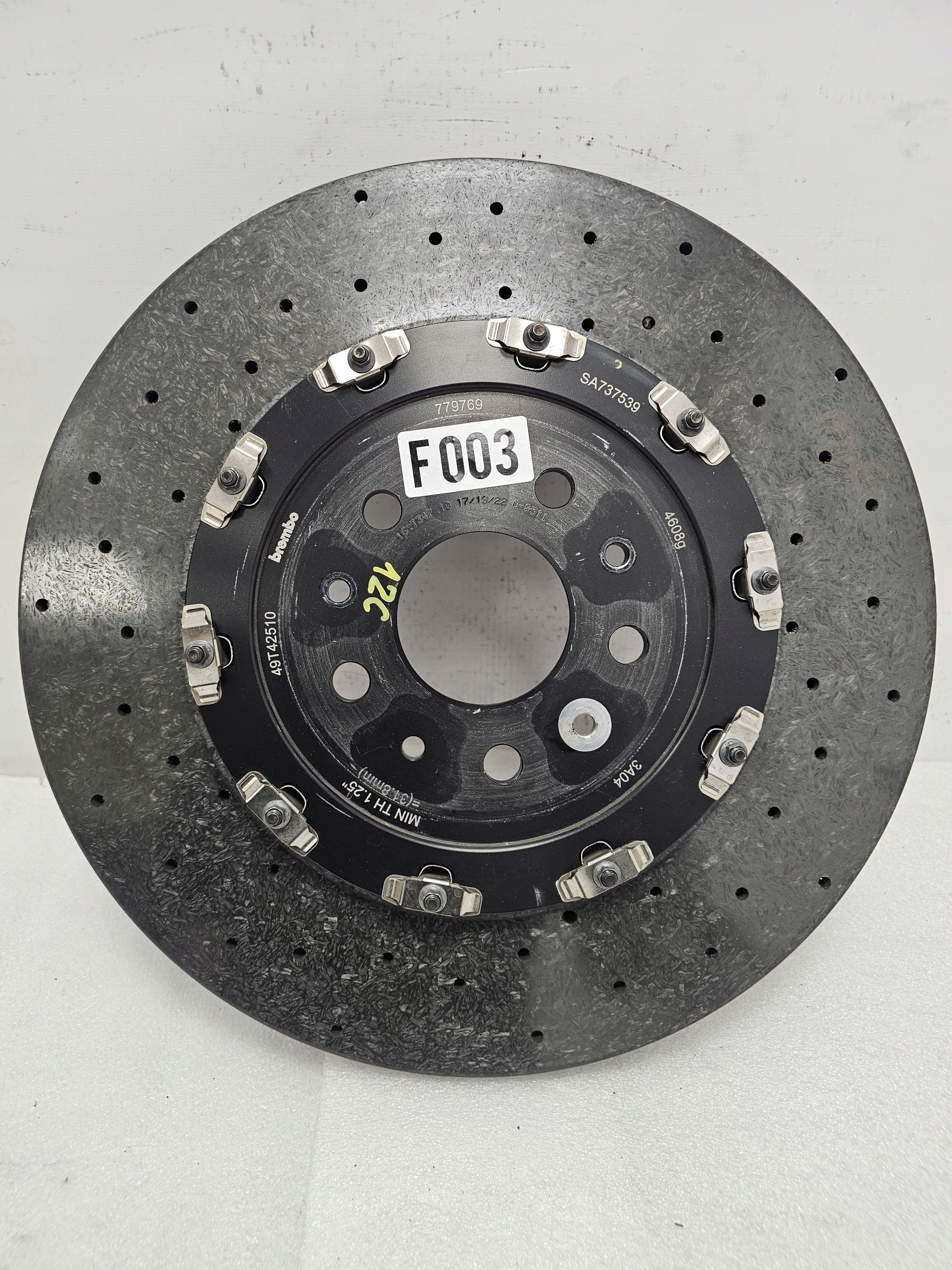 Zdjęcie produktu CERAMIC DISC Ferrari REAR 12 Cilindri