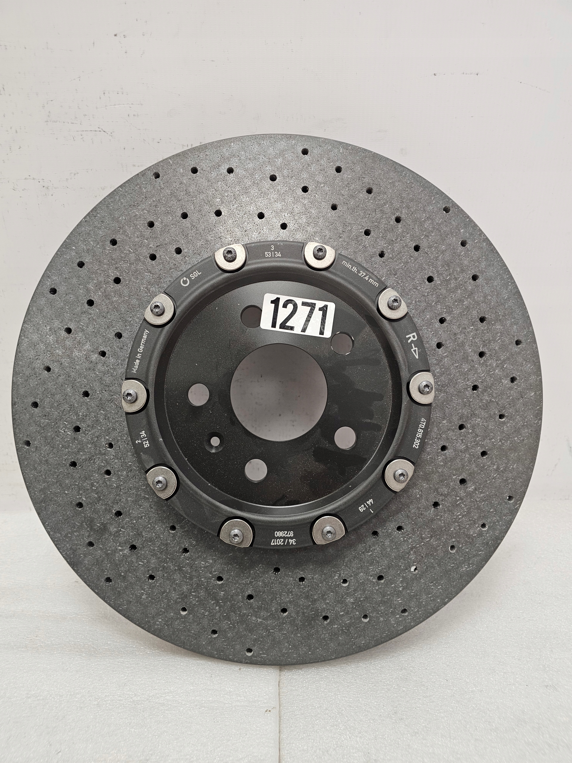 Zdjęcie produktu Lamborghini Huracan Evo Performante LP580 LP600 LP610 ceramic disc