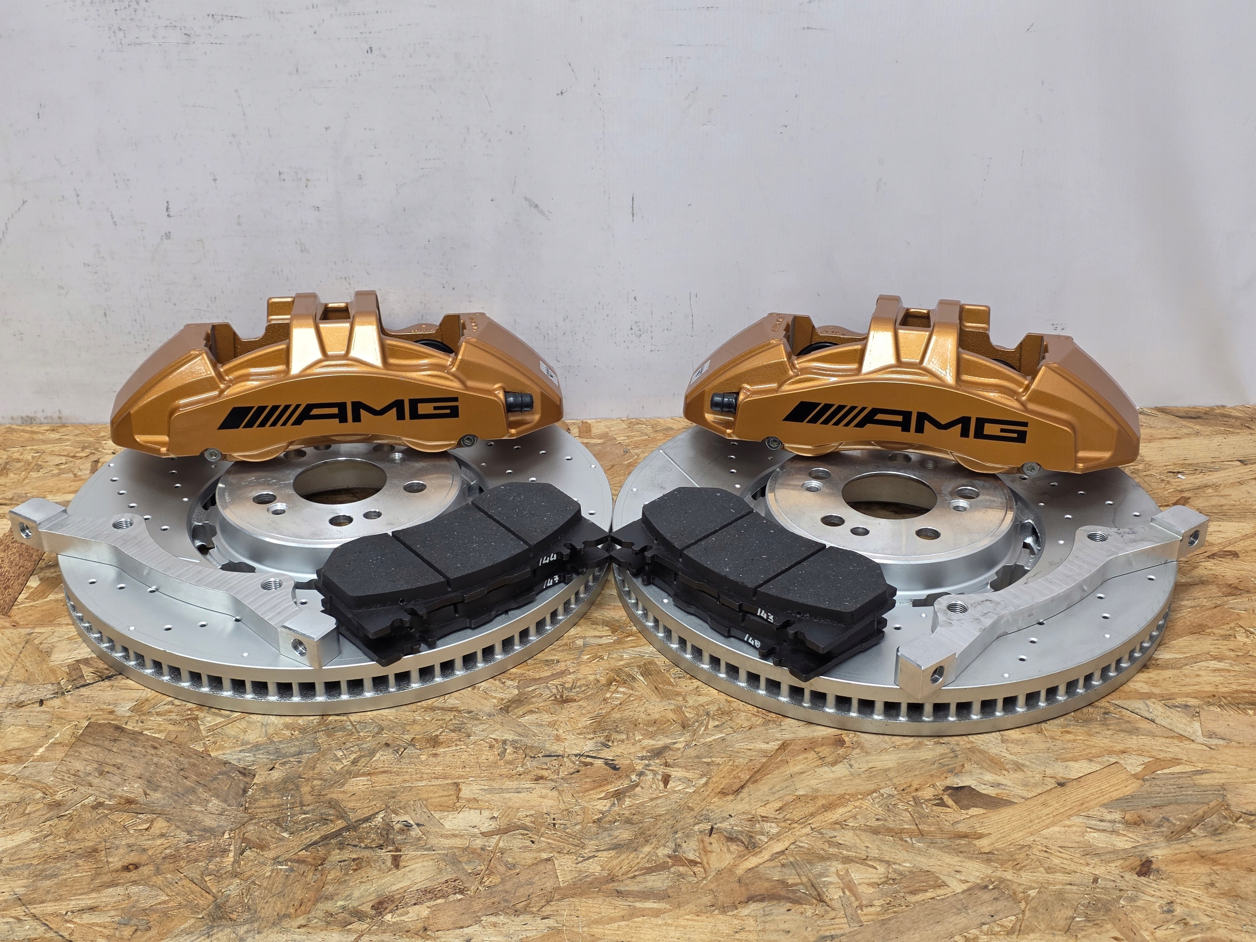 Zdjęcie produktu Calipers, Discs, Brakes, Mercedes GLE GLS W167 AMG Set Big Brake Kit