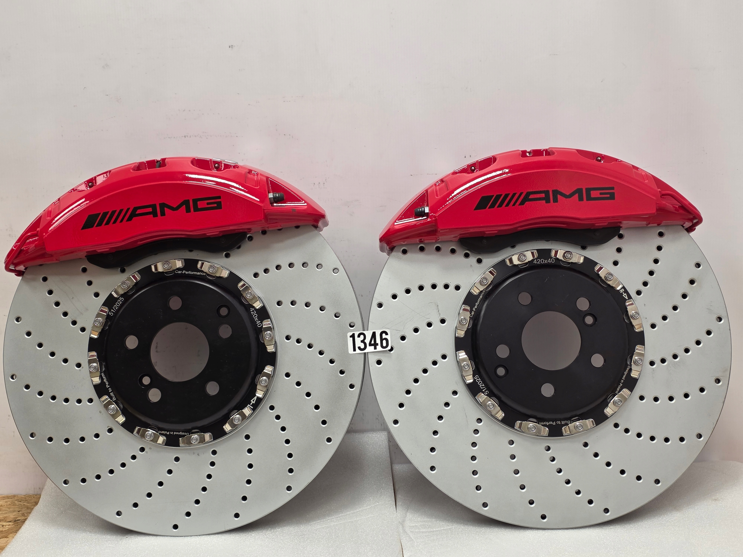 Zdjęcie produktu Calipers, Discs, Brakes, Mercedes S W223 AMG 420mm Set