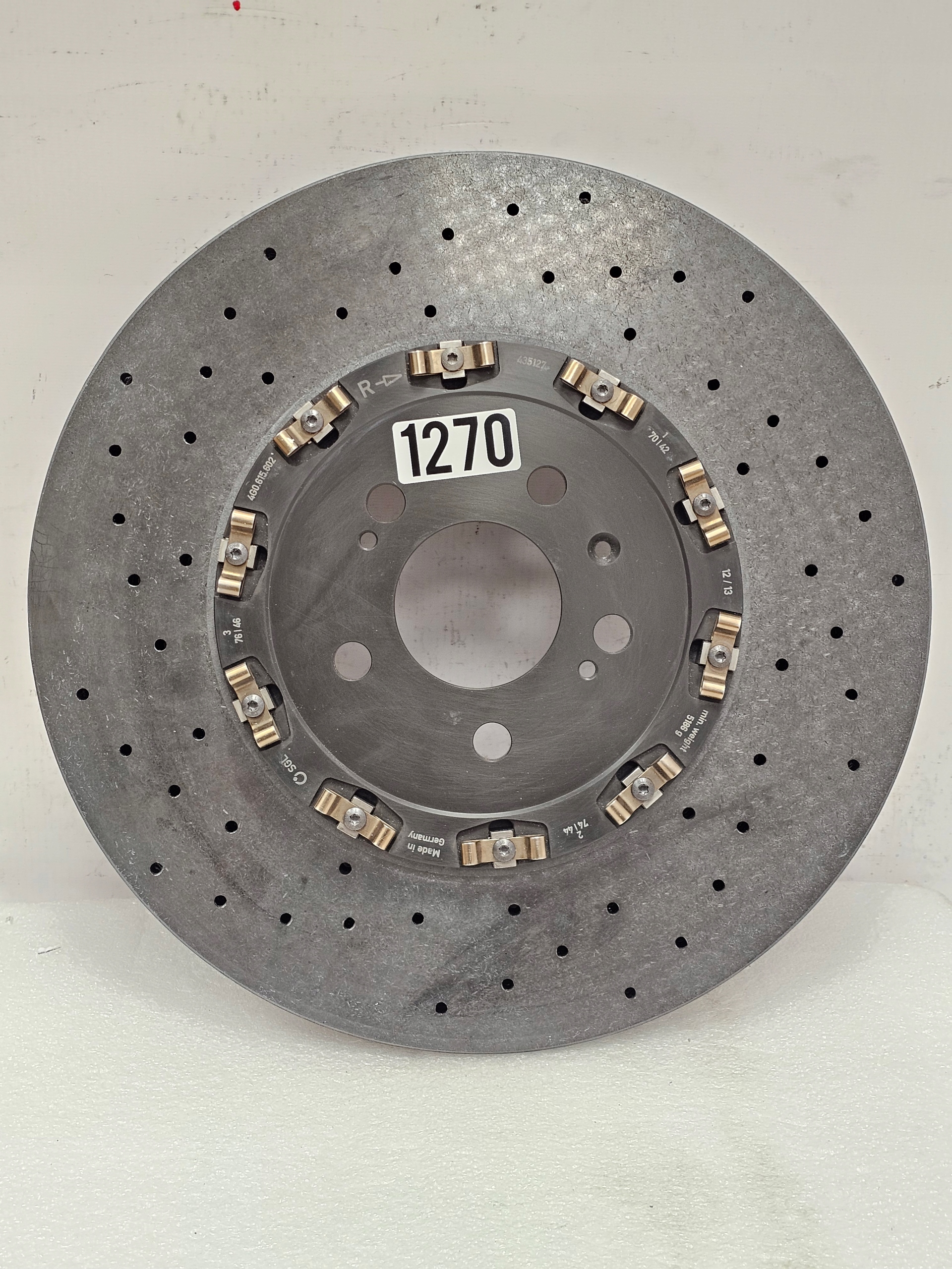 Zdjęcie produktu CERAMIC DISC Audi RS6 C7 REAR RIGHT REAR RIGHT