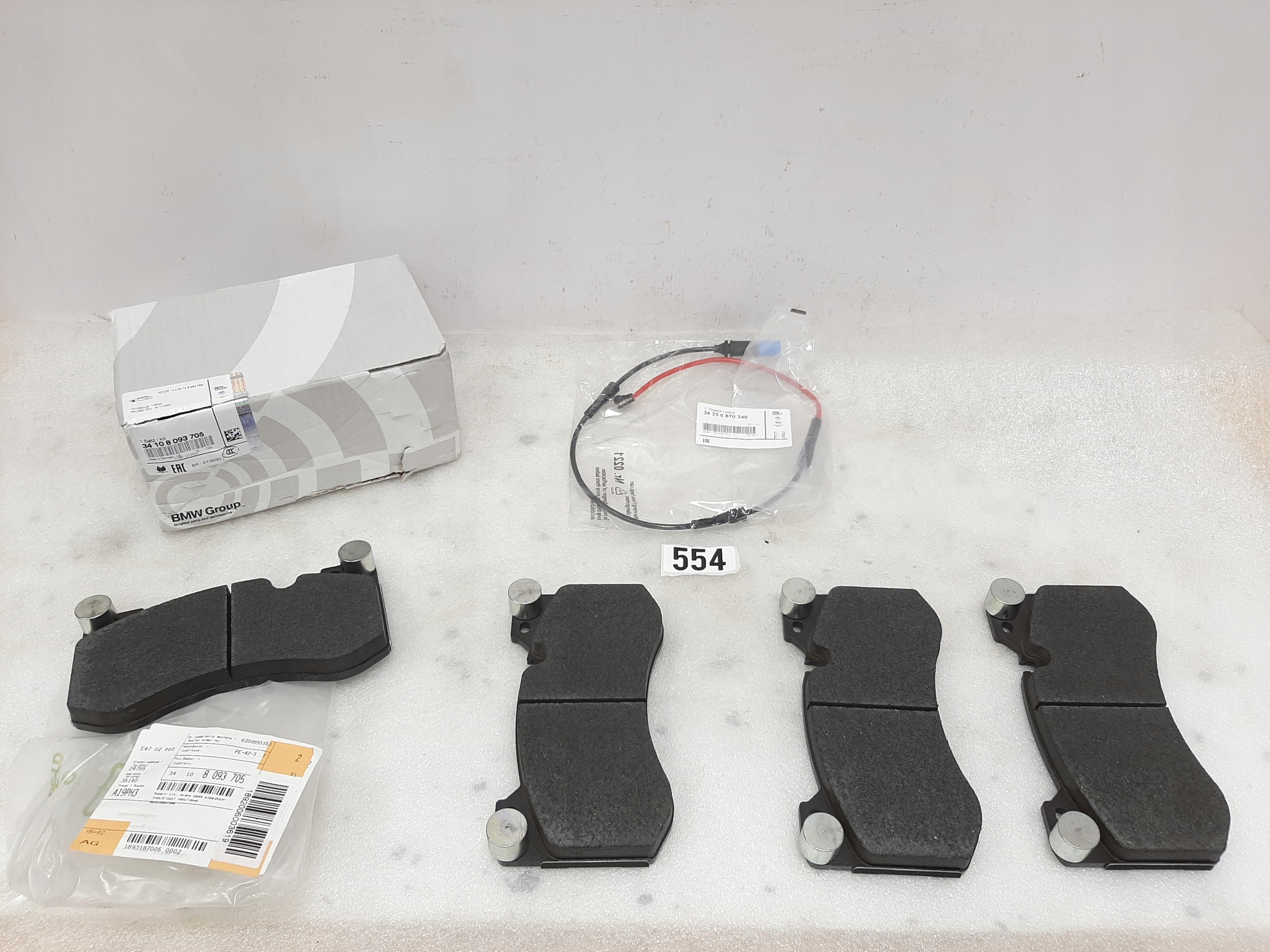 Zdjęcie produktu Pads Sensor BMW G80 G82 G83 M3 M4 NEW Front 8093705