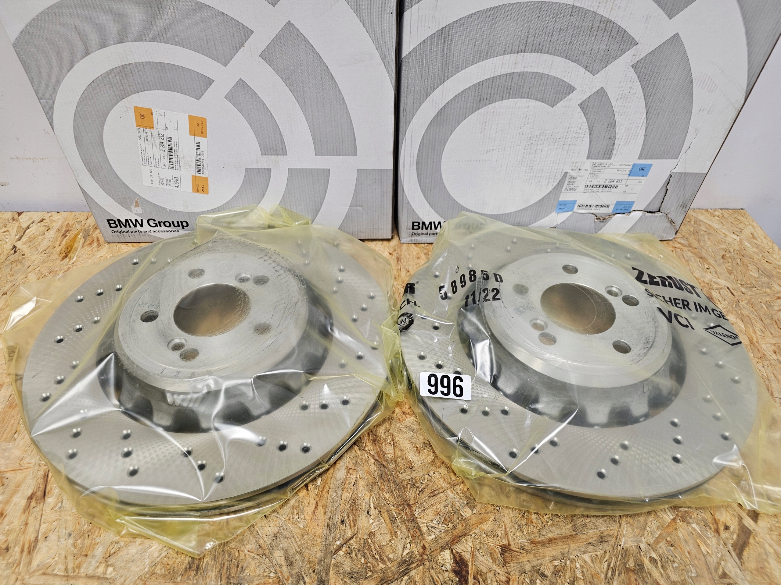 Zdjęcie produktu Tarcze BMW M2 M3 M4 F87 F80 F82 2284812 2284811 OE