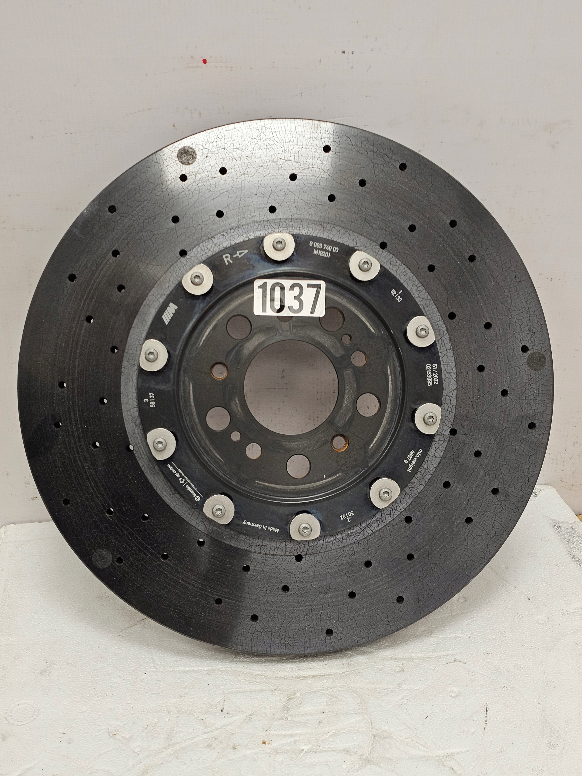 Zdjęcie produktu Ceramic disc BMW M3 M4 G80 G81 G82 Rear Rear Right