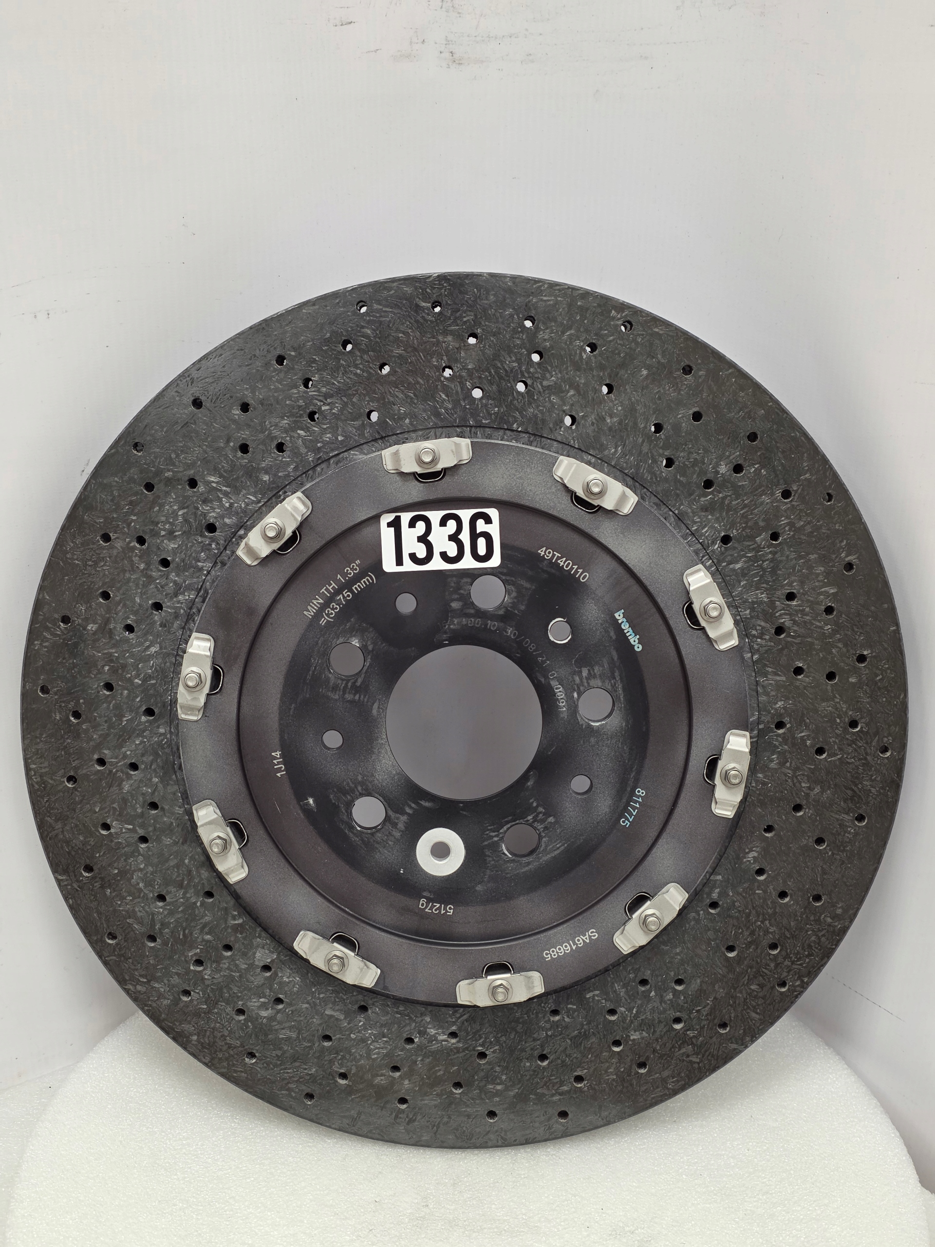 Zdjęcie produktu CERAMIC Disc Ferrari Purosangue REAR 811775 875117 Rear Brake Disc