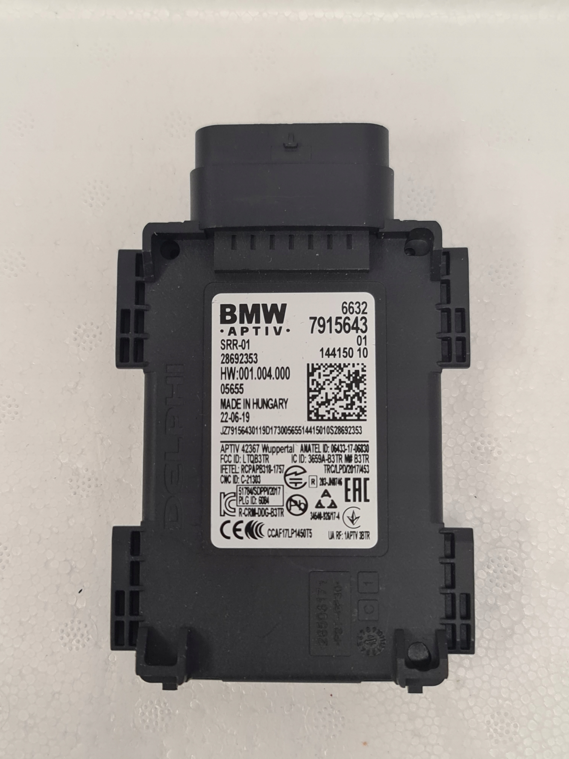 Zdjęcie produktu Radar Asystent Pasa BMW 7915643 G20 G30 G11 G05