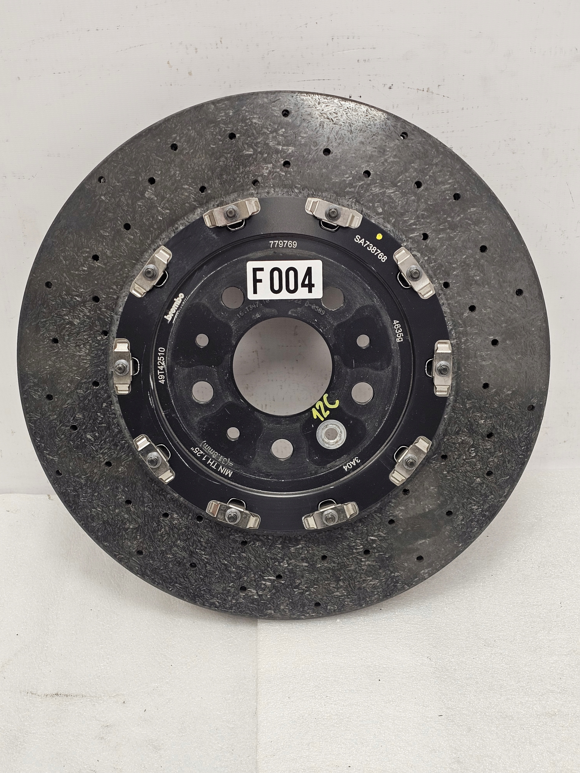 Zdjęcie produktu CERAMIC DISC Ferrari REAR 12Cilindri
