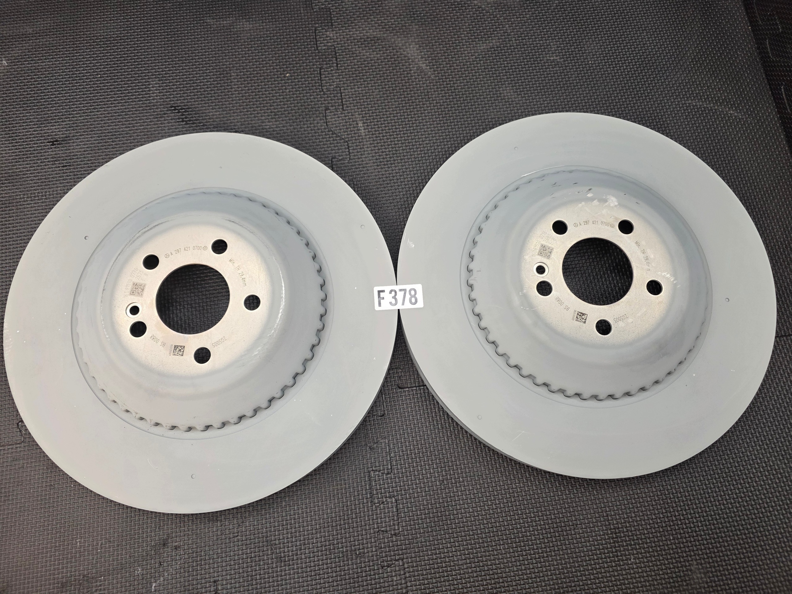 Zdjęcie produktu Tarcze PRZÓD Mercedes OEM W297 W295 W294 EQE EQS ORYGINAŁ Para
