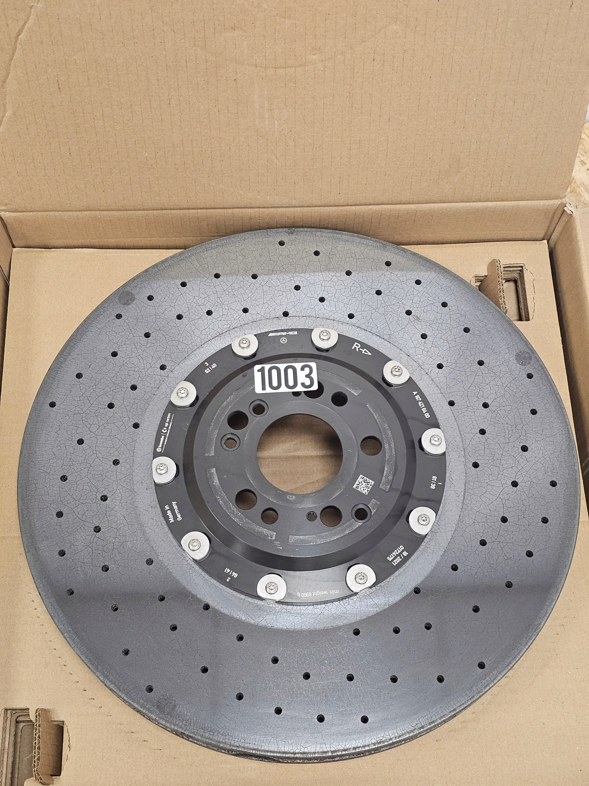 Zdjęcie produktu CERAMIC DISC Mercedes W167 GLS W295 EQE EQS Front Front RIGHT