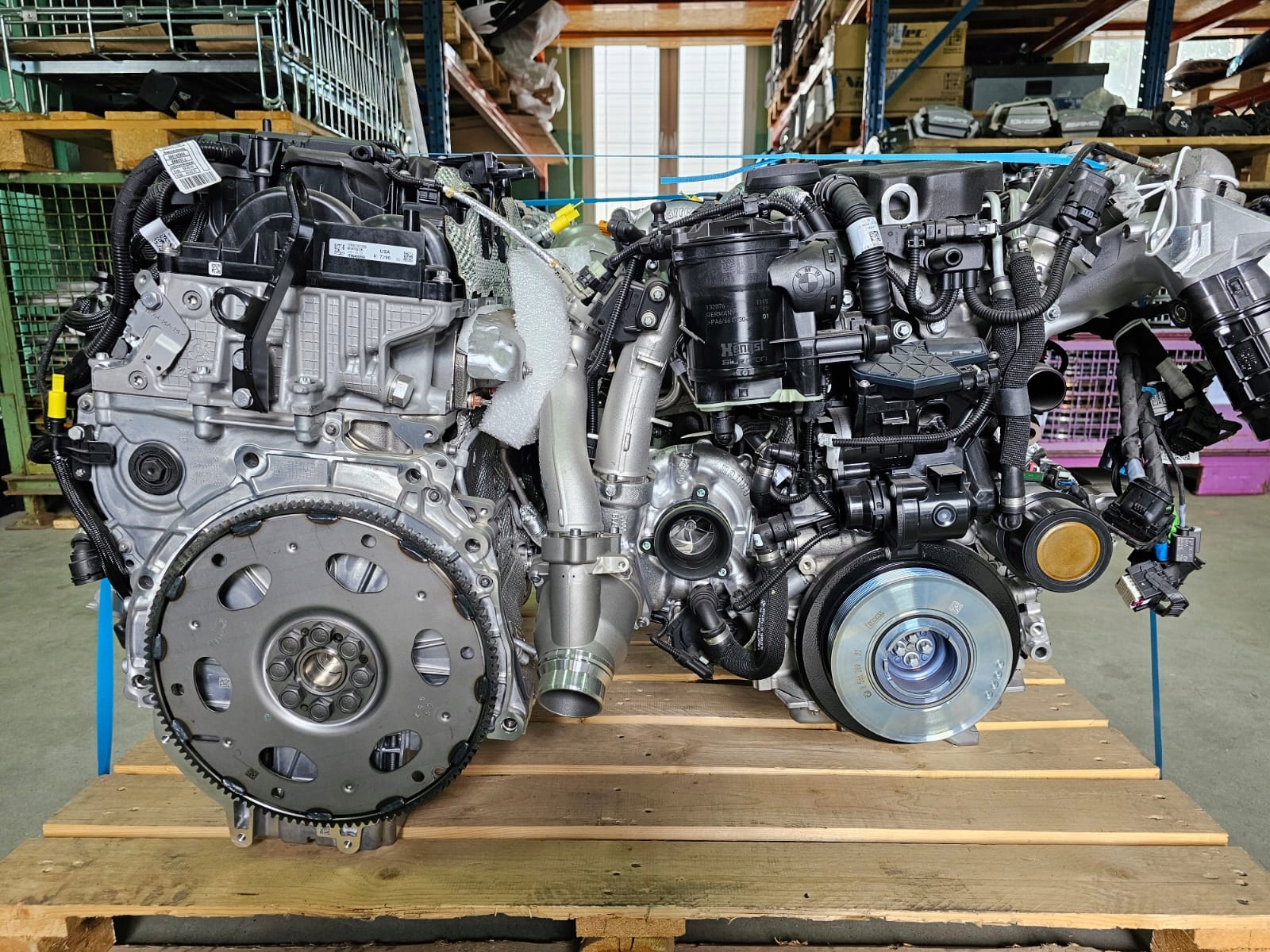 BMW B57-Motor komplett und neu B57D30B 3.0D 320 km