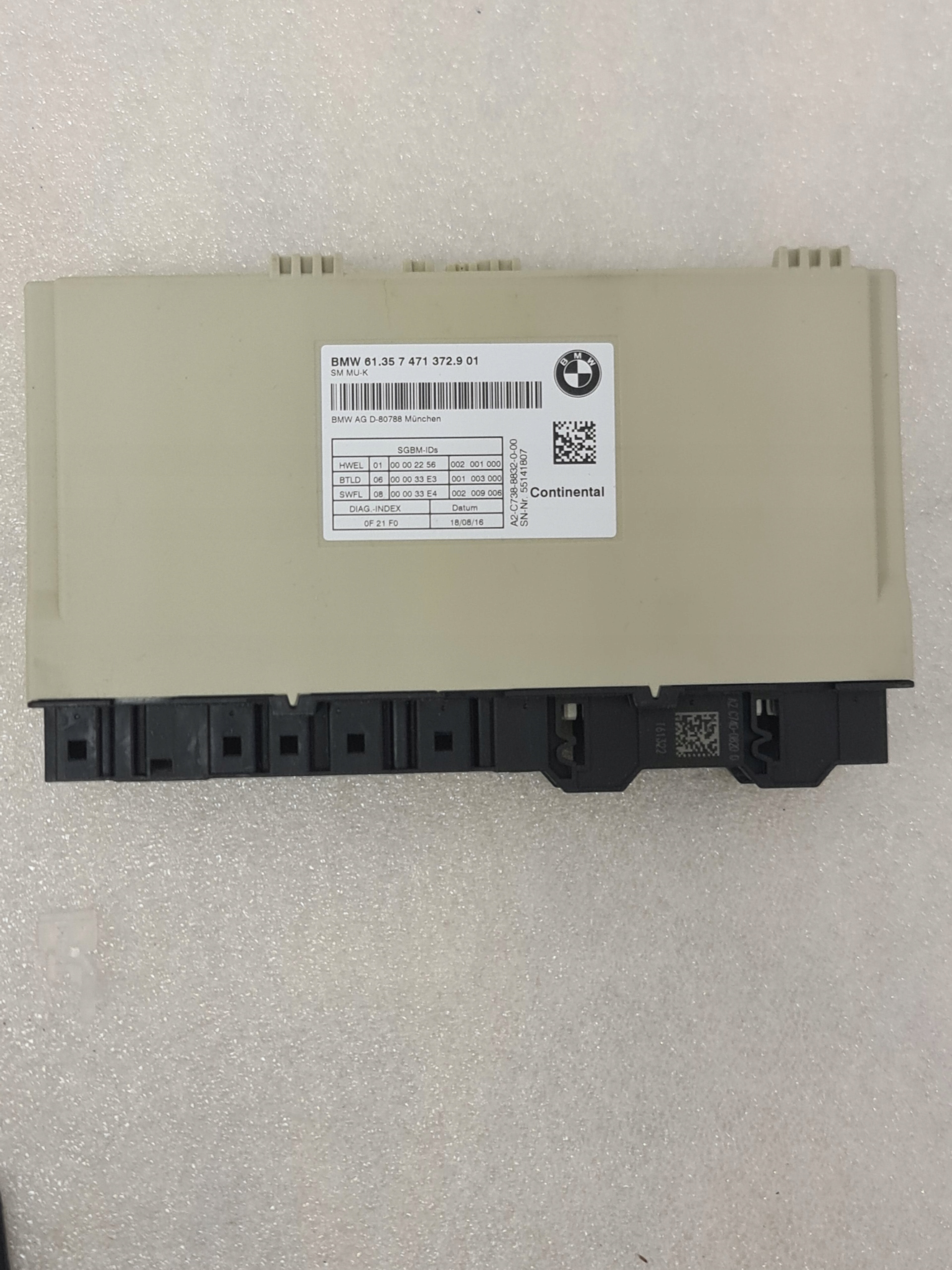 Sitzmodul BMW G Serie 7 471 370 G11 G12 G30