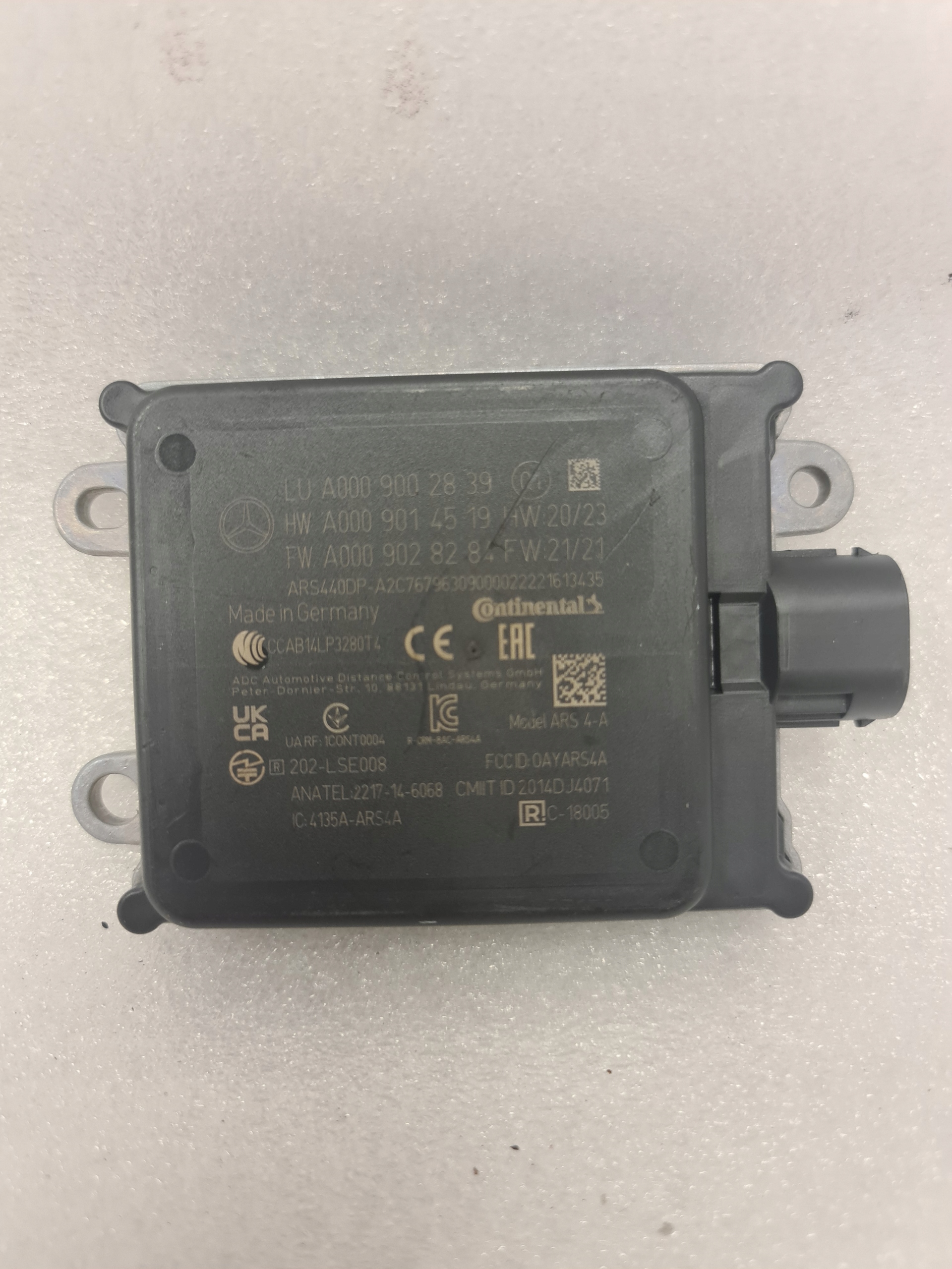 Radar Mercedes ACC A0009002839 Distronic W205 W213