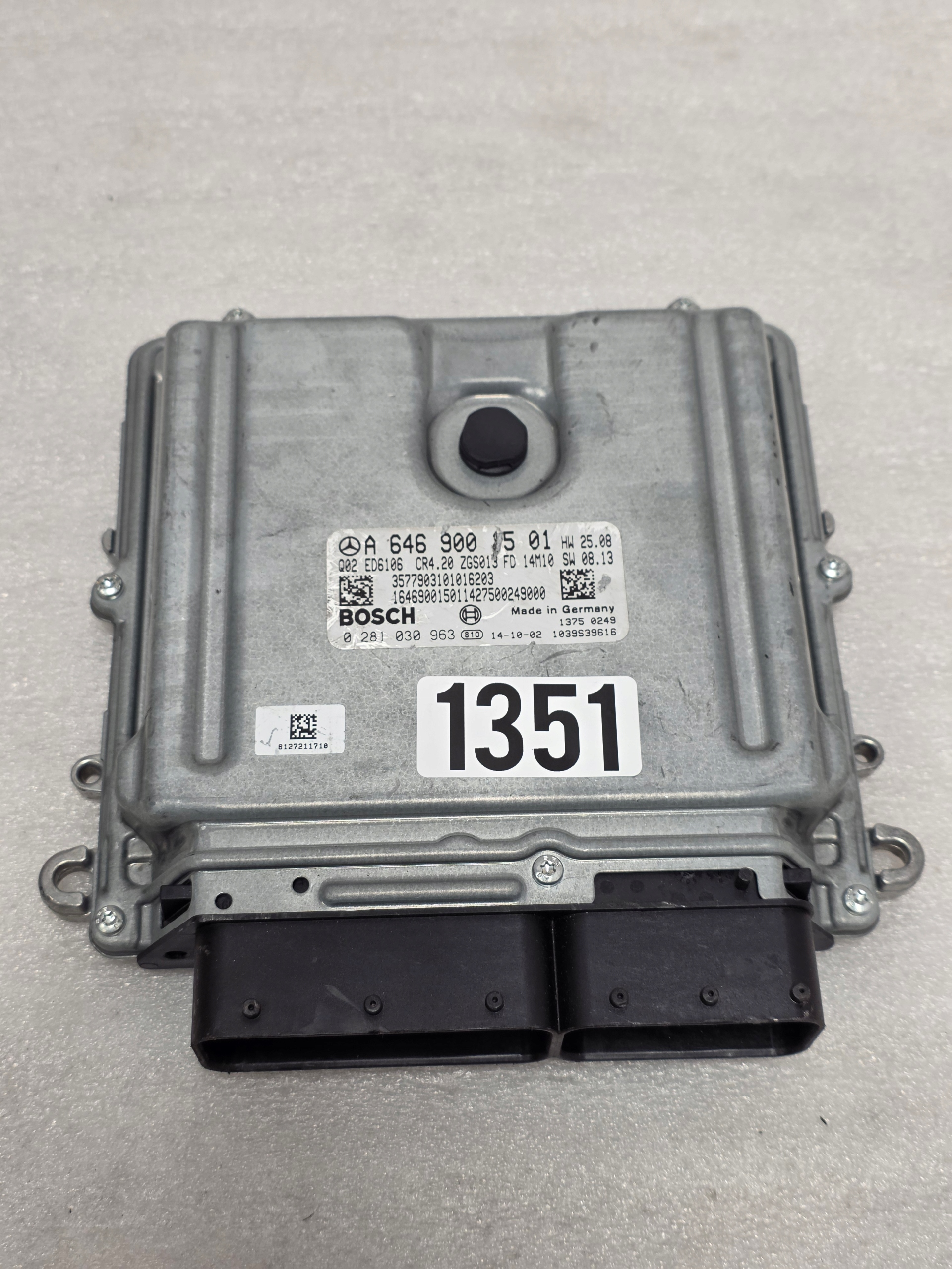 Engine Controller ECU A6469001501 OM646