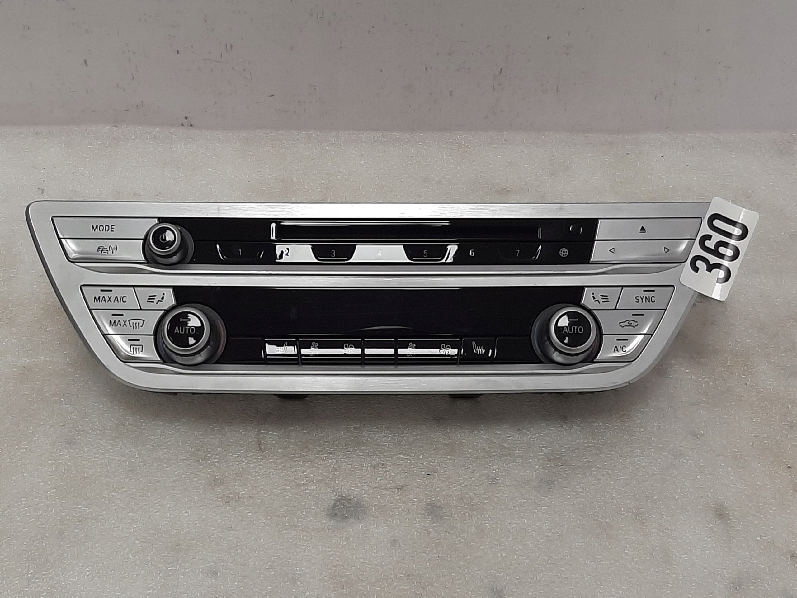 Radio- und Klimaanlagenblende BMW G11 G12 6999381