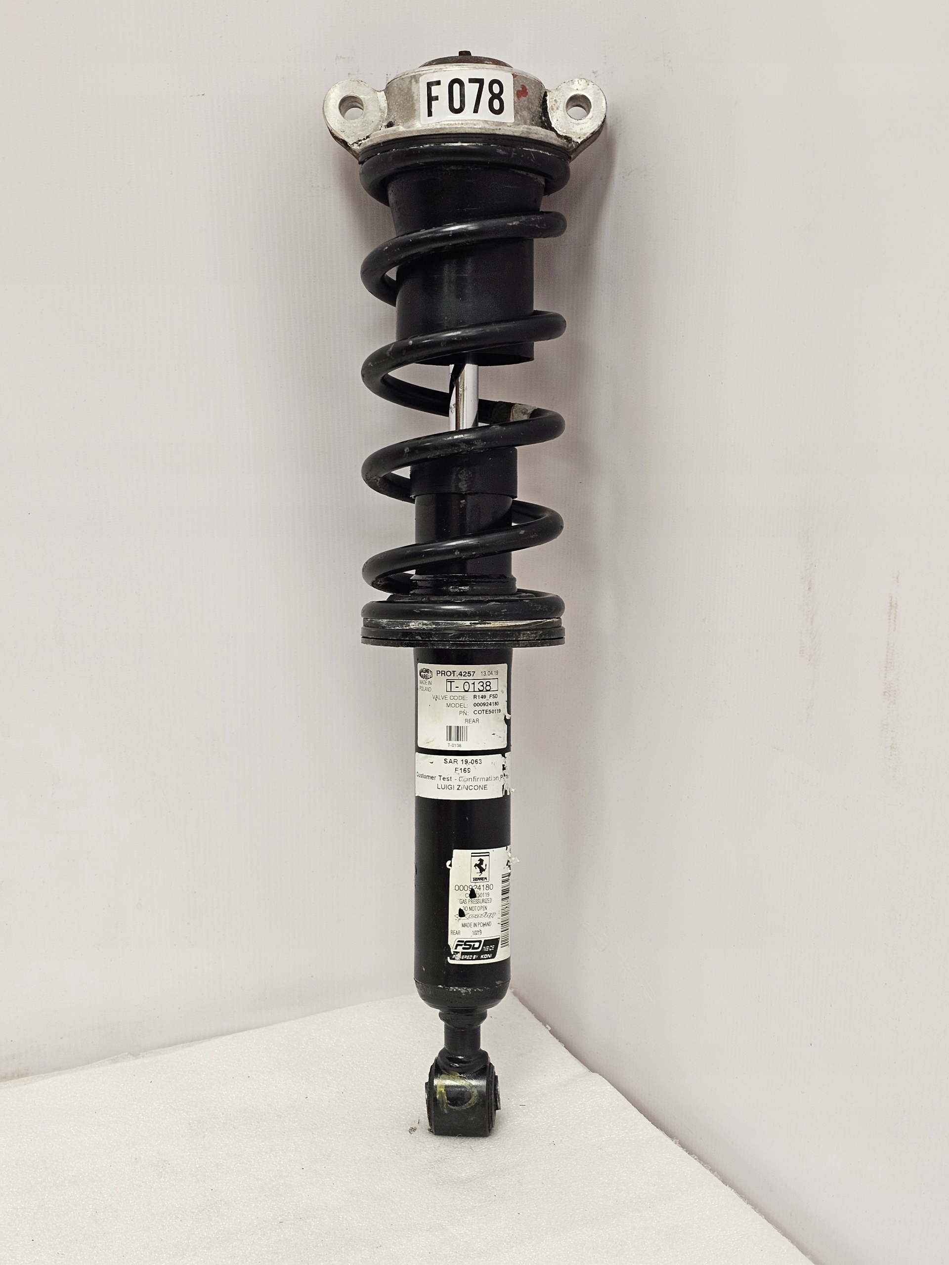 Amortyzator Shock Absorber Ferrari Tył Tylny Portofino Roma