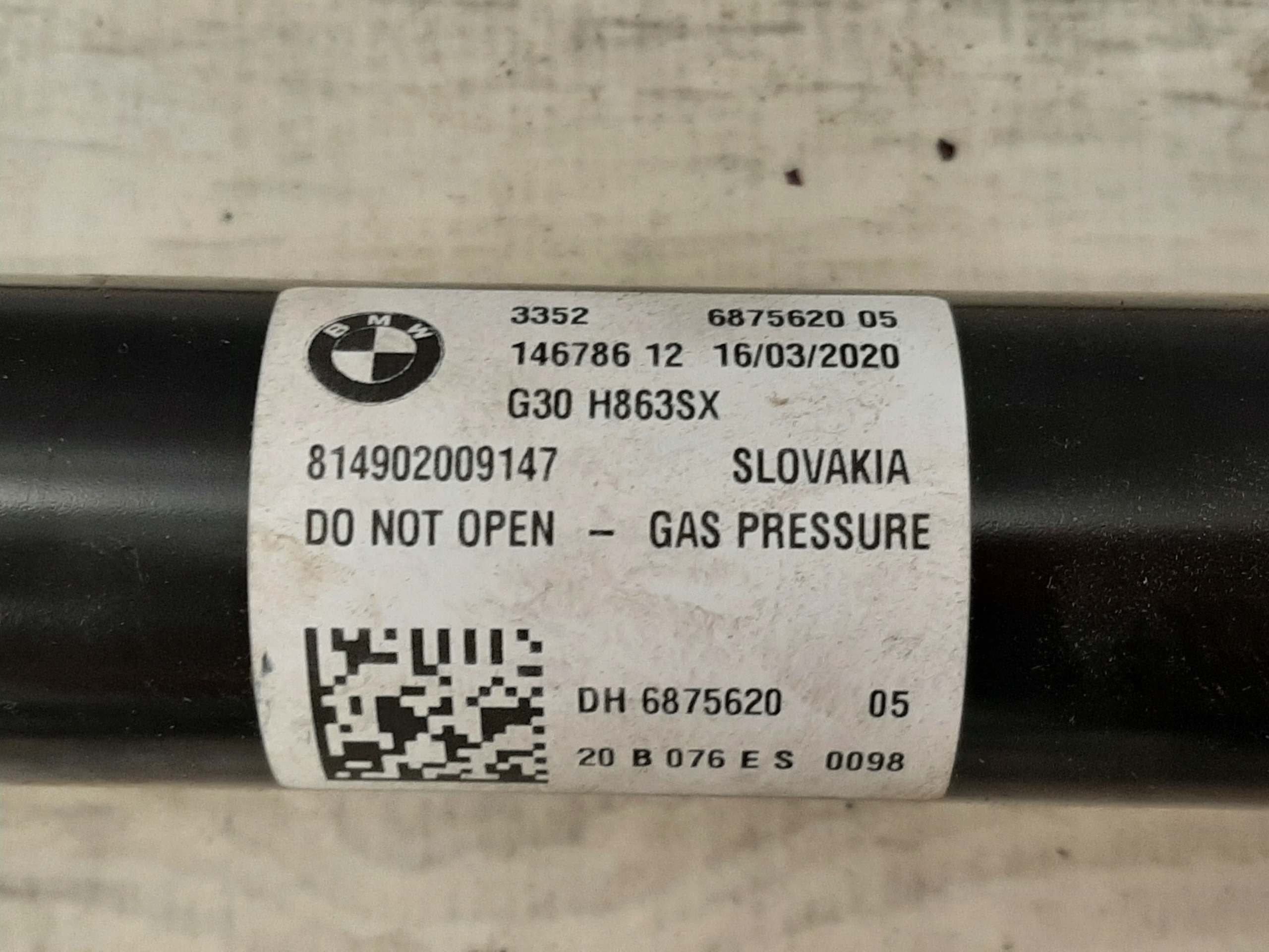 Amortyzator BMW G30 M550d 530e Tył Tylni ORYGINAŁ