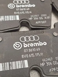 Audi RS3 8V TTRS Pads Front OEM Original - galeria