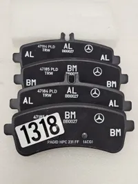 Mercedes W190 AMG GT C GTS Pads Stahl hinten hinten - galeria