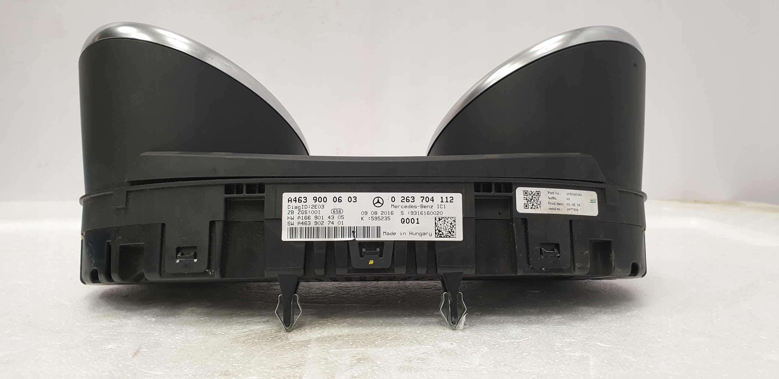 Mercedes G W463 Europa Diesel odometer A4639000603 - galeria