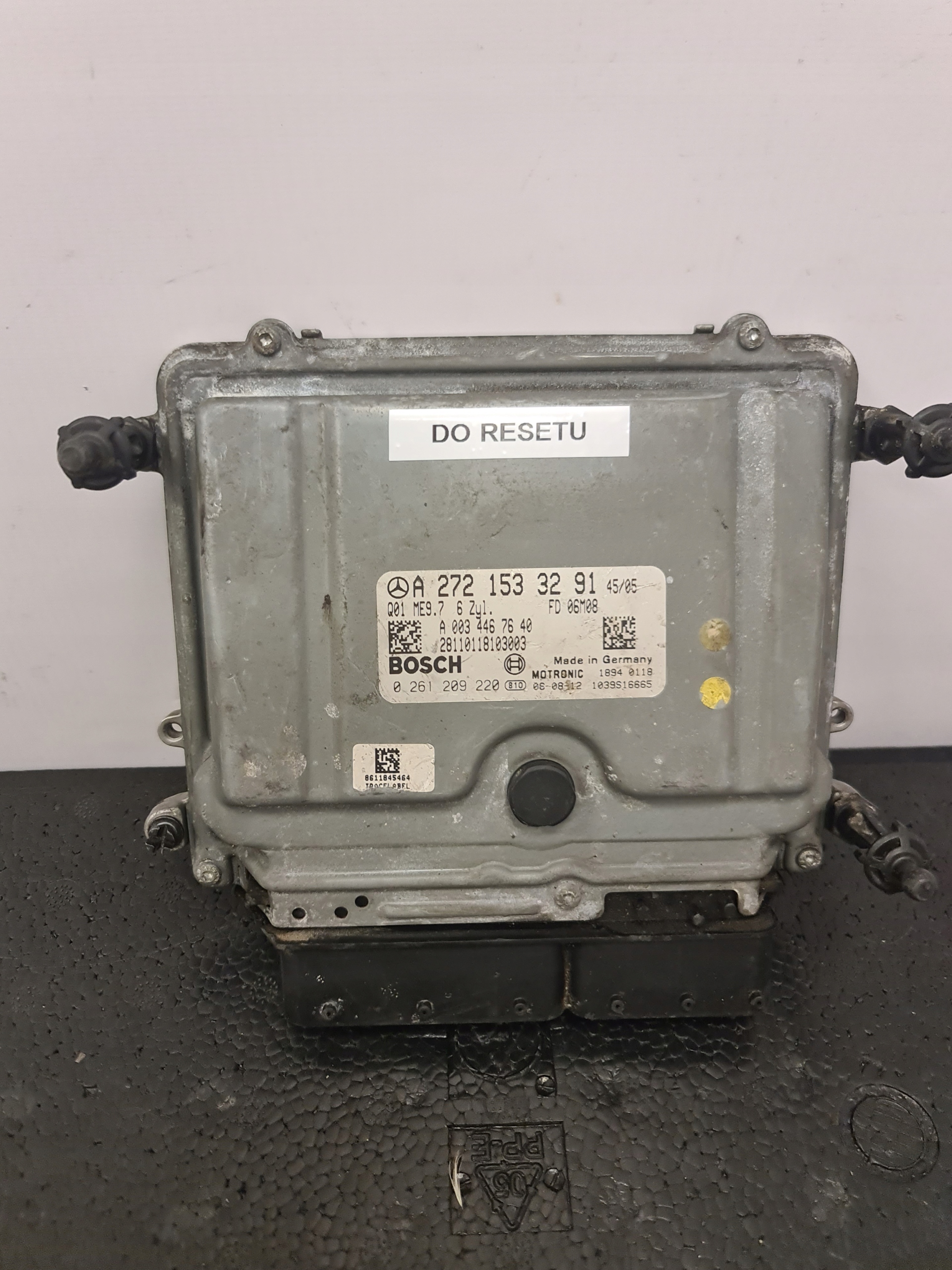 Sterownik Silnika Komputer ECU A2721533291 ME9.7 - galeria