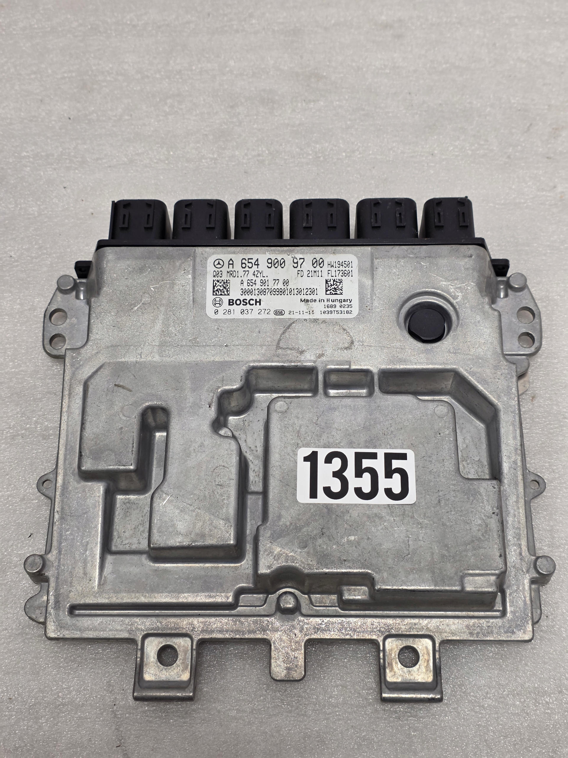 Motorsteuergerät ECU A6549009700 OM654 - galeria